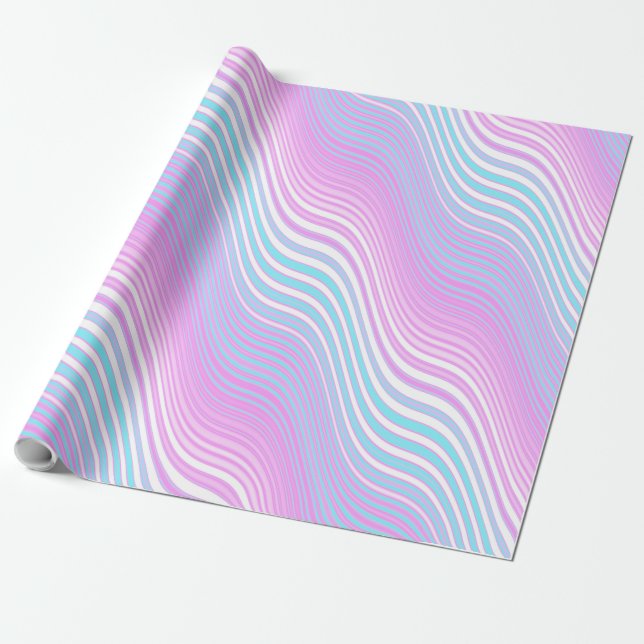 Papier Cadeau évolution stripewave : (Déroulé)