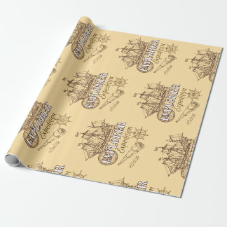 Papier Cadeau Expédition Explorer