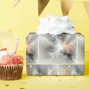 Papier Cadeau Explosion Cosmique Abstraite