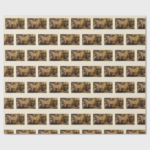 Papier Cadeau Explosion de pop-corn d'Aurora et de Minuit Surpri