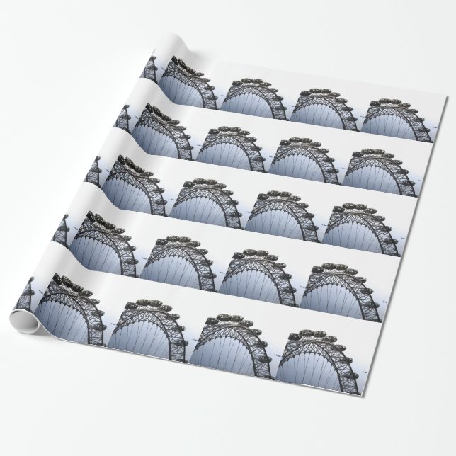 Papier Cadeau Eye de Londres (Déroulé)