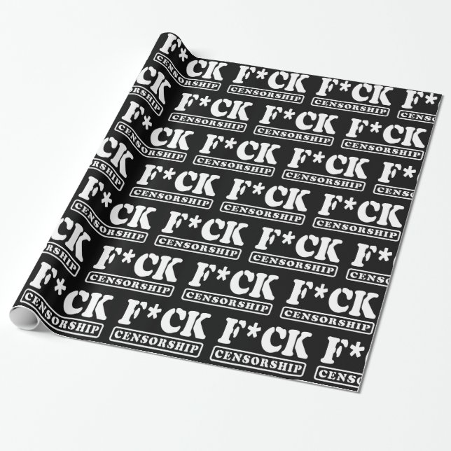 PAPIER CADEAU F*CK CENSORSHIP (Déroulé)