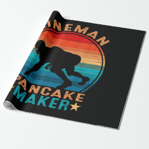 Papier Cadeau Fabricant de crêpes Lineman - Football américain