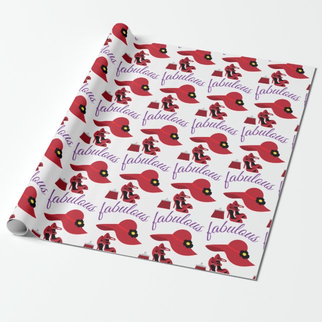 Papier Cadeau Fabrique Casquette (Déroulé)