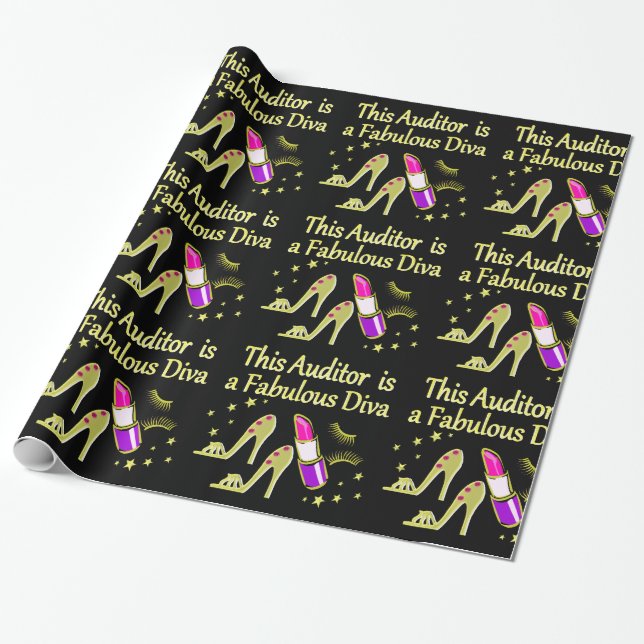 PAPIER CADEAU FABULEUX ATTORNEY DIVA DESIGN (Déroulé)