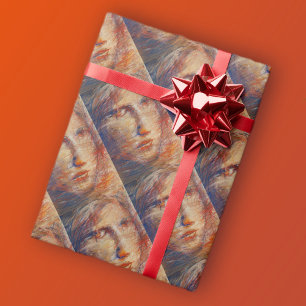 Papier Cadeau Face Abstraite