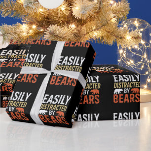 Papier Cadeau Facilement Distrait Par Les Ours Gay Ours Fierté L