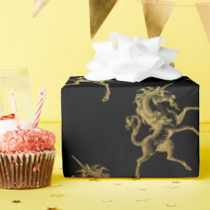 Papier Cadeau Fairy tale Princess Imaginaire Unicorn emballage f