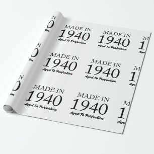 Papier Cadeau Fait en 1940