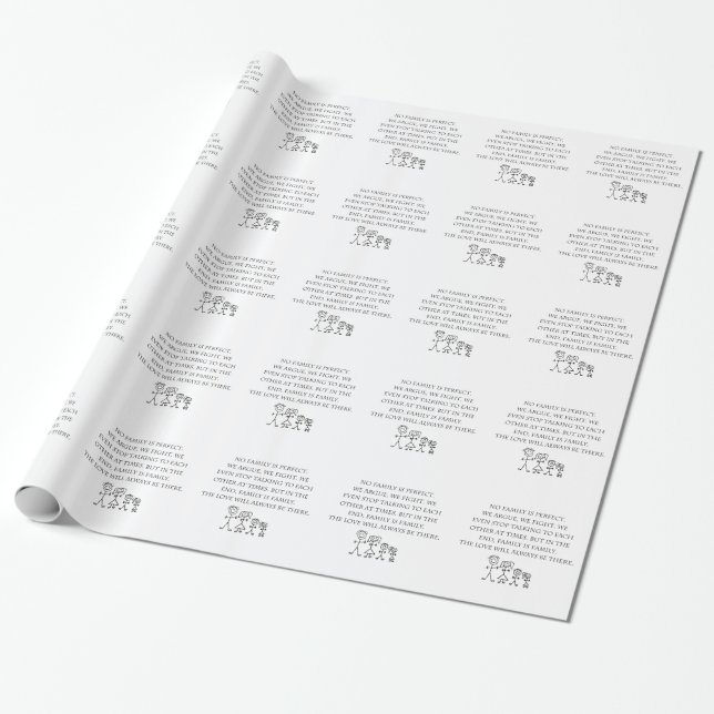 Papier Cadeau Famille (Déroulé)