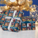 Papier Cadeau Famille de 4 photos personnalisée avec message DO-<br><div class="desc">Créez votre propre emballage cadeau personnalisé et gâchez votre famille et vos proches avec un cadeau photo unique couvrant ce Noël,  la remise des diplômes,  le fiançailles,  l'anniversaire; fête d'anniversaire ou fête d'entreprise spéciale.</div>