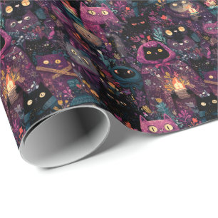 Papier Cadeau Familliers Magiques Compagnons de D&D et Animaux F