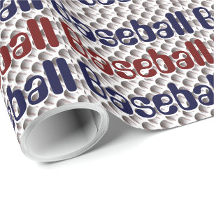 Papier Cadeau Fans de baseball