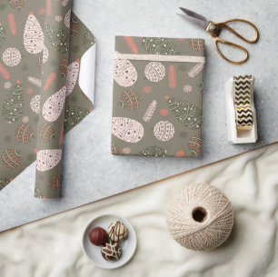 Papier Cadeau Fantastique Noël