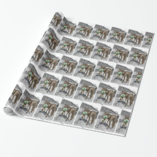 Papier Cadeau Farrier Forgeron Trimming Horse Hoof