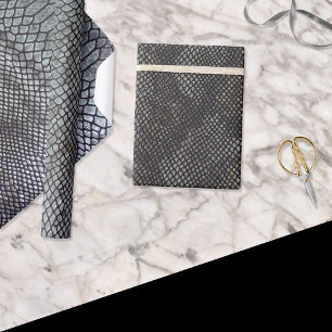 Papier Cadeau Faux Python Snakeskin détaillé