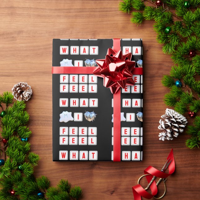 Papier Cadeau Feel What I Feel (Cadeau de vacances)