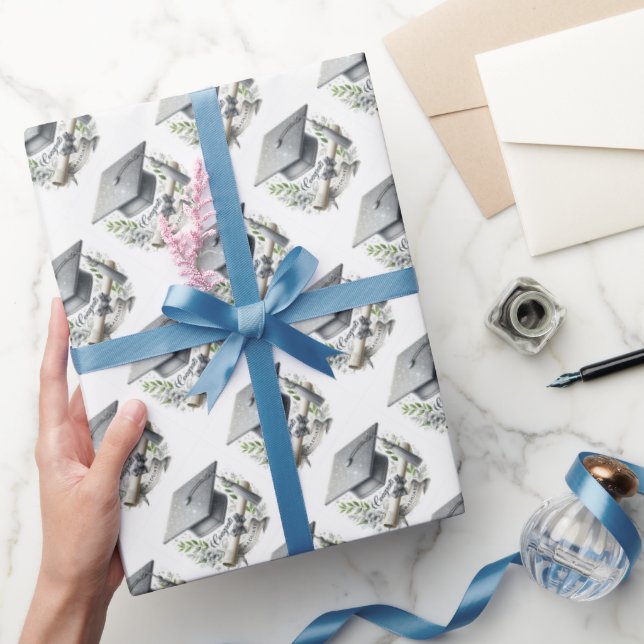 Papier Cadeau Félicitations, Diplôme et Diplôme (Cadeaux)