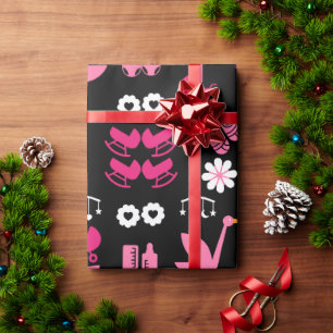 Papier Cadeau Félicitations Stalk Delivery Twin Girls