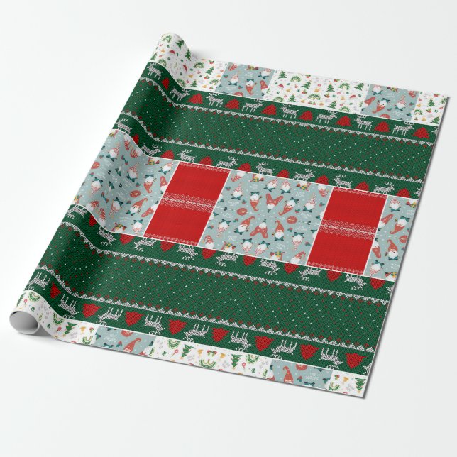 Papier Cadeau Feliz navidad (Déroulé)