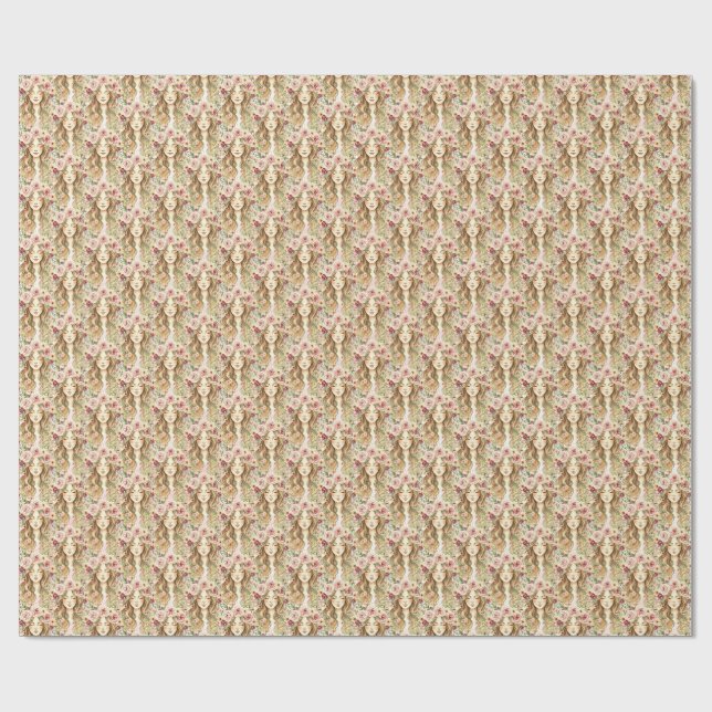 Papier Cadeau Femme (Plat)
