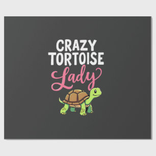 Papier Cadeau Femme Tortue Dame Tortues Folle Maman Tortue (3)