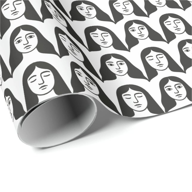 Papier Cadeau Femmes (Coin rond)
