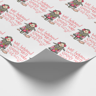 Papier Cadeau Femmes bien conduites