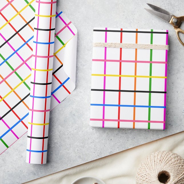 Papier Cadeau Fenêtre couleur Arrière - plan blanc Conception pr (Créateur téléchargé)