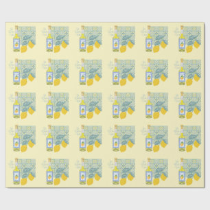 Papier Cadeau Ferme aux citrons Rétro