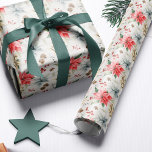 Papier Cadeau Ferme Poinsettia Bois Noël rustique<br><div class="desc">De la Farmhouse Poinsettia Christmas & Holiday Collection : Farmhouse Poinsettia Bois Rustique papier cadeau de Noël,  avec Beau motif de vacances rustique. Une combinaison classique et chic qui ravira toute votre famille et vos amis qui reçoivent leur cadeau cette année !</div>
