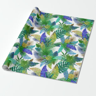 Papier Cadeau Fermes tropicales et Feuilles