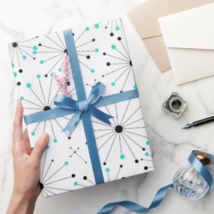 Papier Cadeau Festif Atomique
