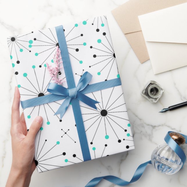 Papier Cadeau Festif Atomique (Cadeaux)