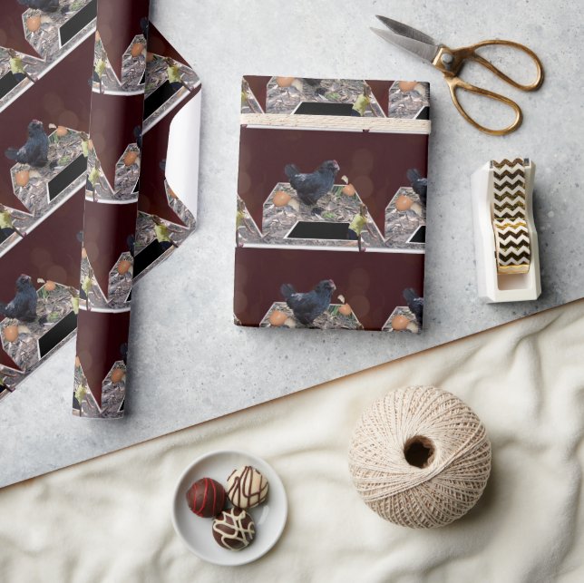 Papier Cadeau Festin fabuleux : design pop-out de géant poulet (Artisanat)