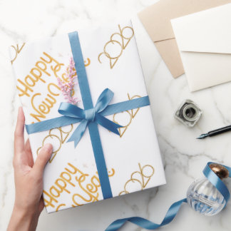 Papier Cadeau Festive New Year Gift Wrap for Celebrations
