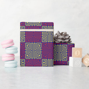 Papier Cadeau Fête audacieuse d'amour artisanale pour enterremen