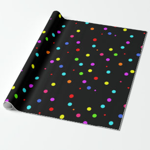 Papier Cadeau Fête d'anniversaire colorée pour enfants