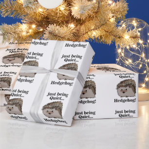 Papier Cadeau Fête d'anniversaire des animaux de la forêt de hér