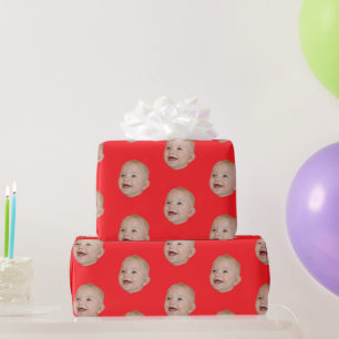 Papier Cadeau Fête d'anniversaire personnalisée 1er 10e 20e 30e