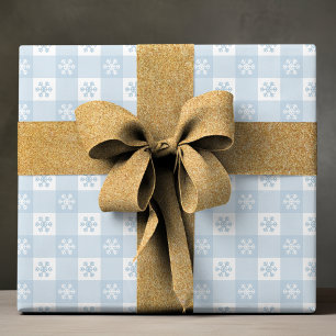 Papier Cadeau Fête de Noël de Noël de Flèche de neige moderne