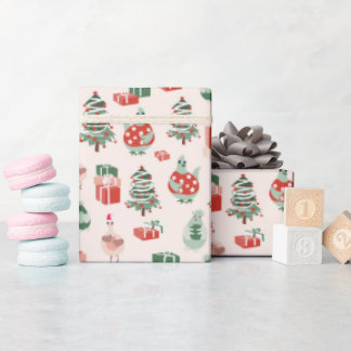 Papier Cadeau fête de noël mec