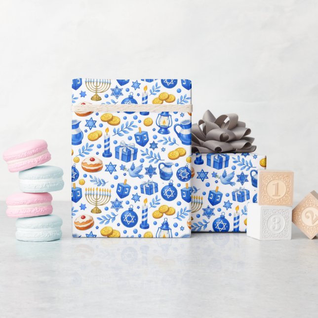 Papier Cadeau 🕎🕎🕎Fête‑des‑Lumières (Baby Shower)