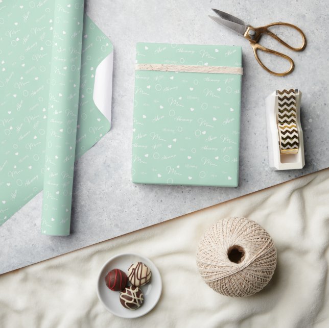 Papier Cadeau Fête des Mères (Artisanat)