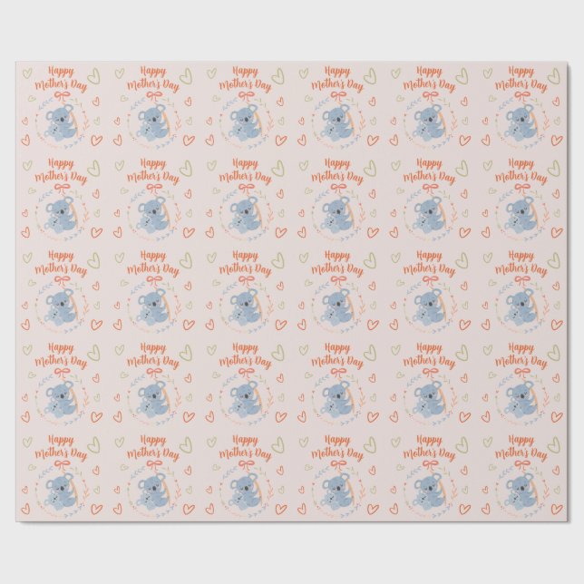 Papier Cadeau Fête des mères (Couture)