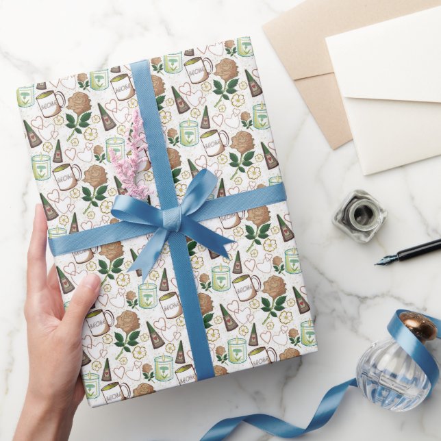 Papier Cadeau Fête des Mères Citron (Cadeaux)