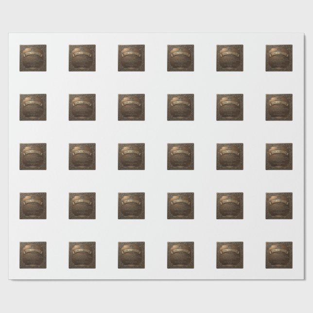 Papier Cadeau Fête des Pères (Plat)