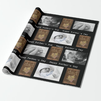 Papier Cadeau Fête des pères ou anniversaire papa 3/Photo