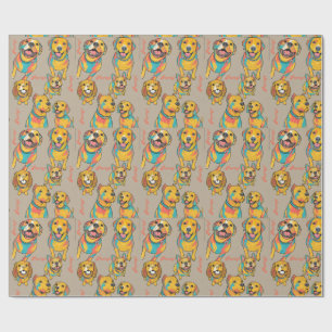 Papier cadeau Fête des toutous Papier d'emballag