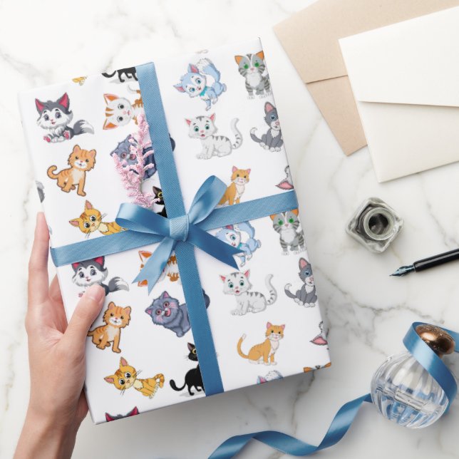 Papier Cadeau Fête du chat (Cadeaux)